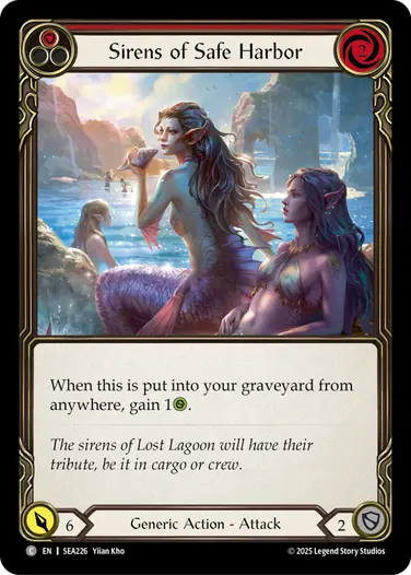 Sirens of Safe Harbor (Red)