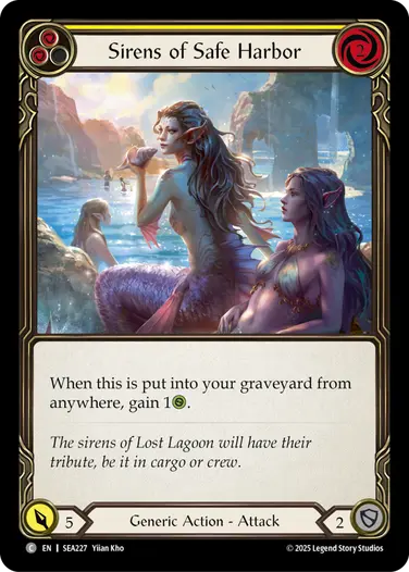 Sirens of Safe Harbor (Yellow)