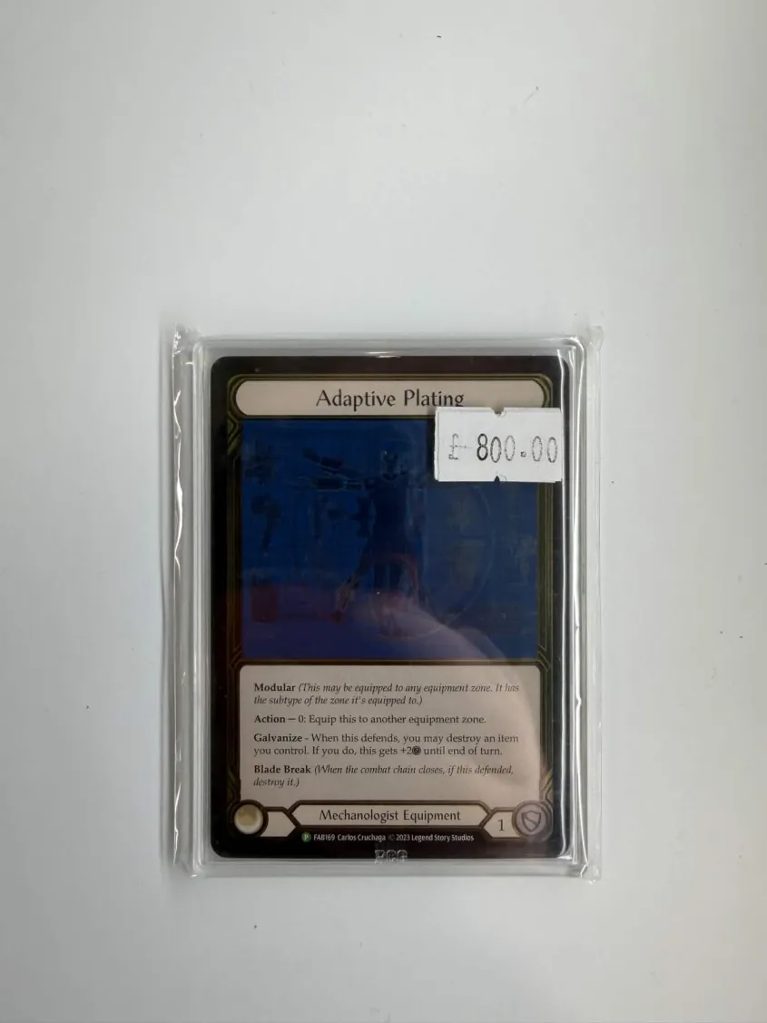 FAB Slab - Adaptive Plating Gold Cold Foil Players Slim Slab PCG 9.5