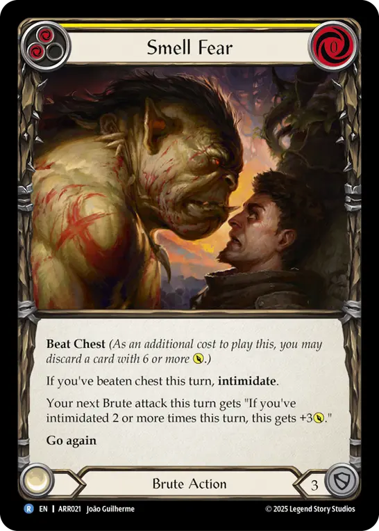 Smell Fear Yellow