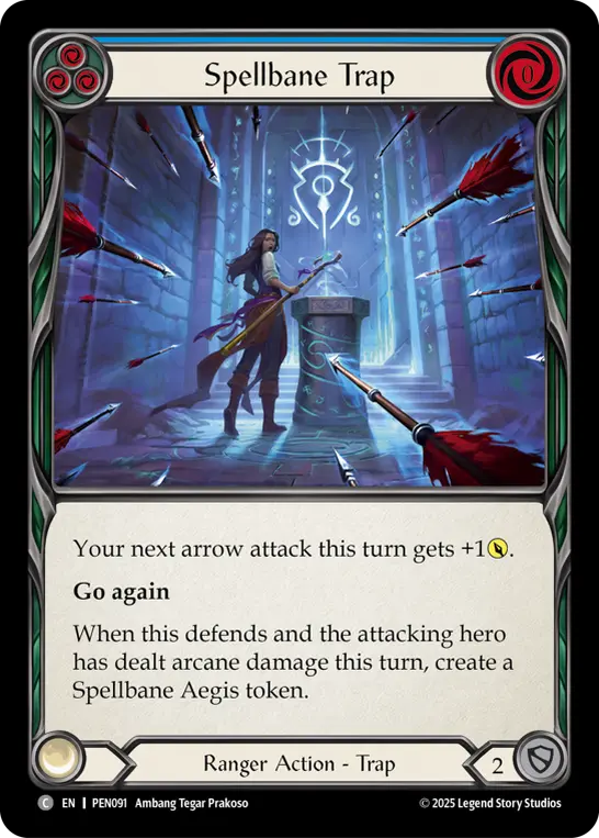 Spellbane Trap (Blue)