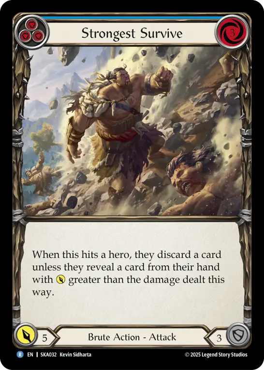 Strongest Survive (Blue) - Image 2