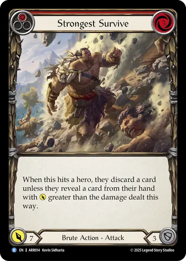 Strongest Survive (Red) - Image 2