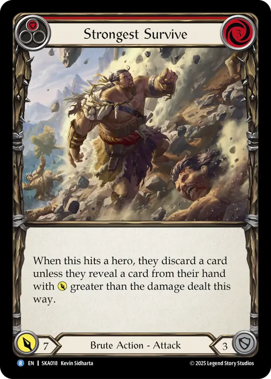 Strongest Survive (Red) - Image 3