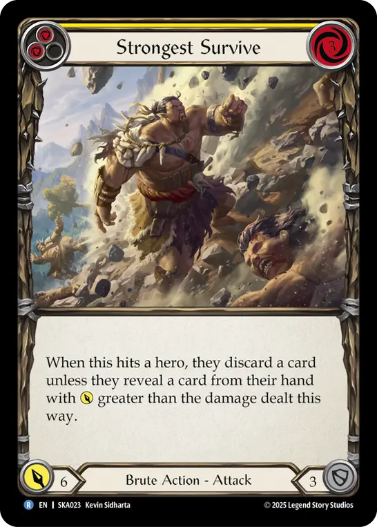 Strongest Survive (Yellow) - Image 2