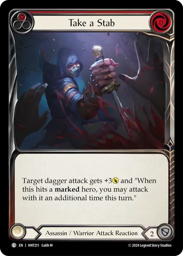 Take a Stab (Red)