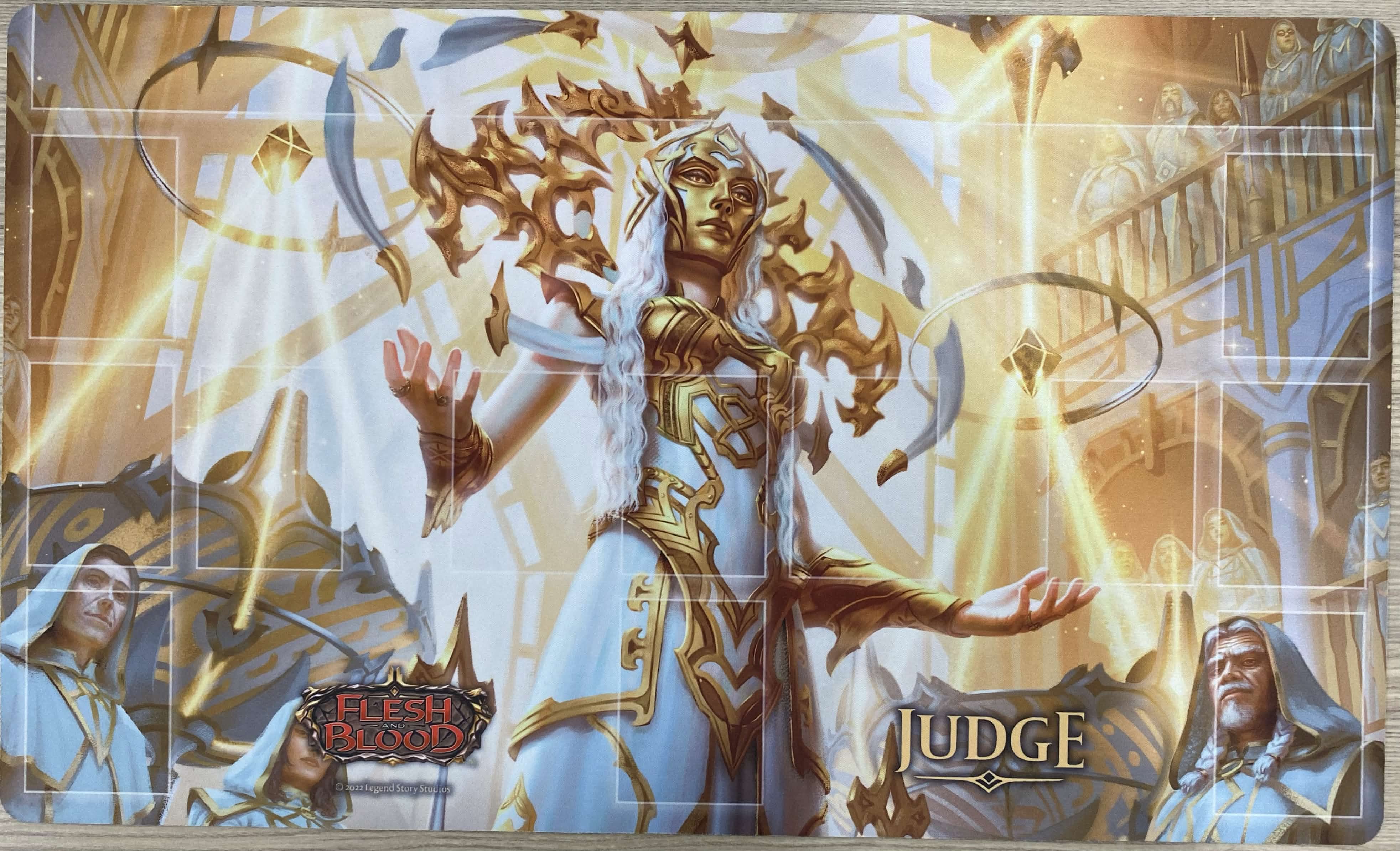 FAB - Theryon Magsiter of Justice Playmat