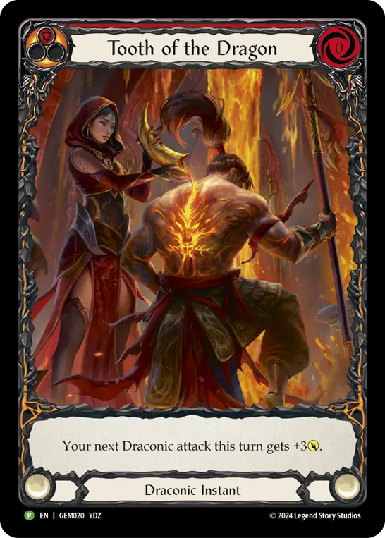 Tooth of the Dragon (Red) - Image 2