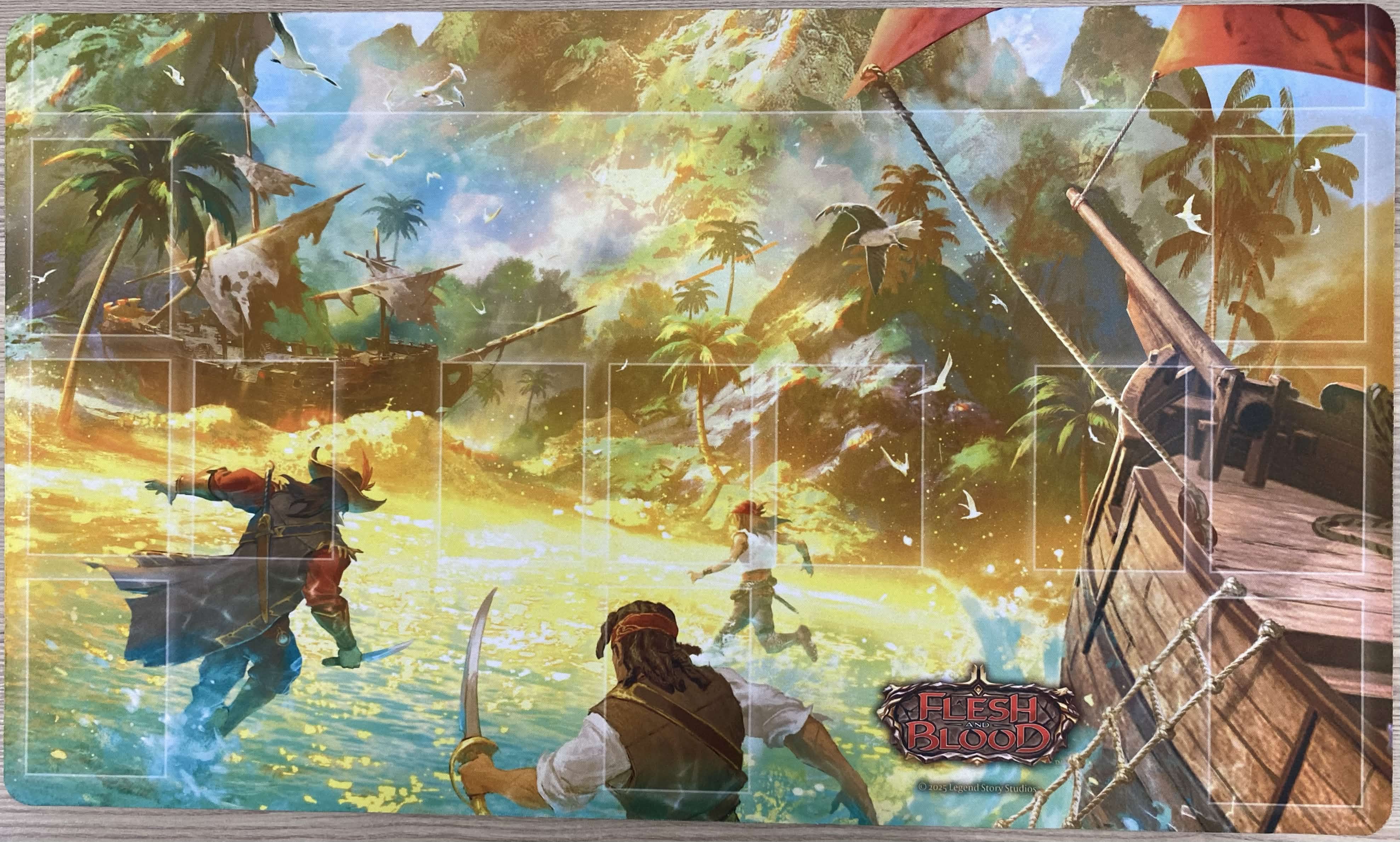 FAB - Treasure Island Playmat