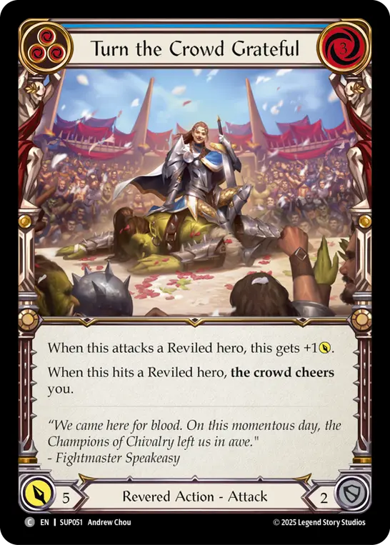 Turn the Crowd Grateful (Blue)