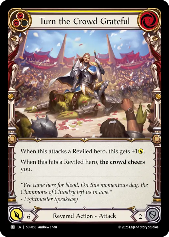 Turn the Crowd Grateful (Yellow)