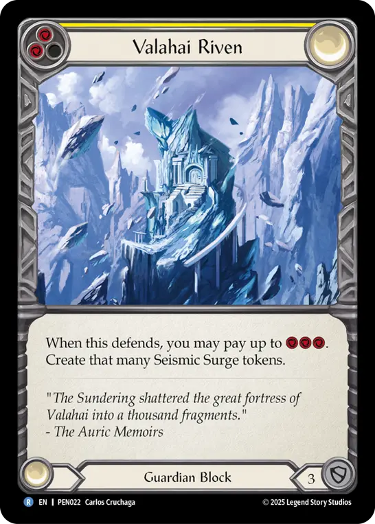 Valahai Riven (Yellow)