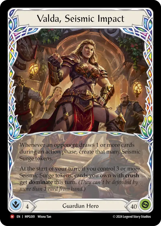 Valda, Seismic Impact - Image 2