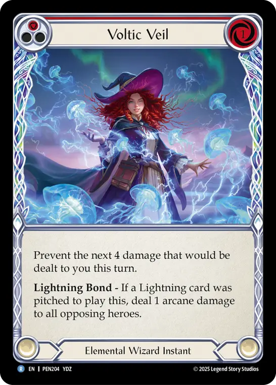 Voltic Veil (Red)