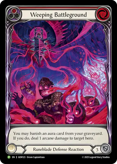Weeping Battleground (Red) - Image 2