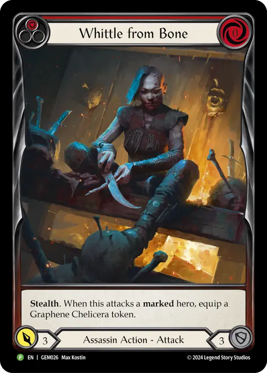 Whittle from Bone (Red) - Image 2