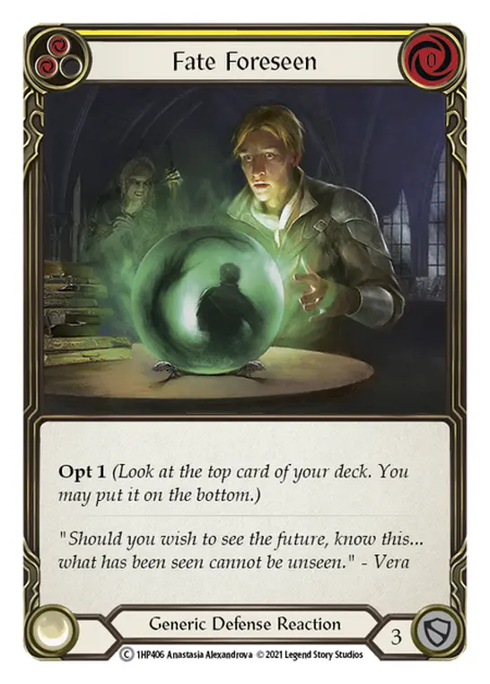 Fate Foreseen (Yellow) - Image 2
