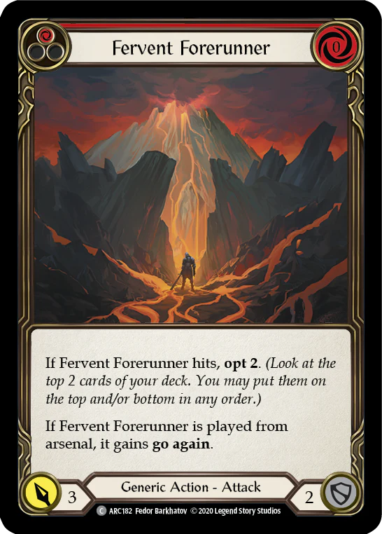 Fervent Forerunner (Red)