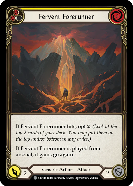 Fervent Forerunner (Yellow)