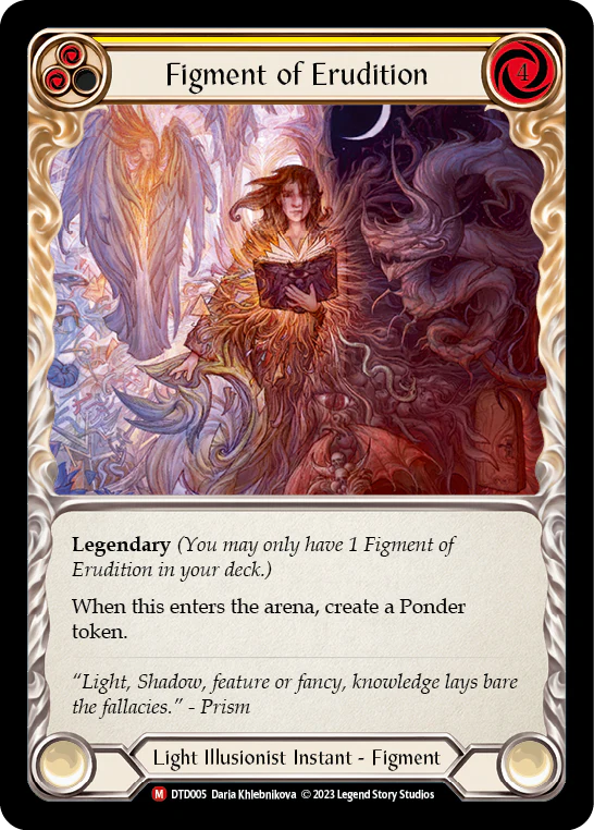 Figment of Erudition (Yellow) // Suraya, Archangel of Erudition - Image 4