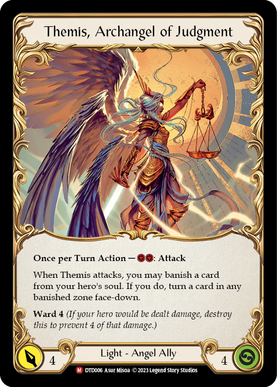 Figment of Judgment (Yellow) // Themis, Archangel of Judgment - Image 3