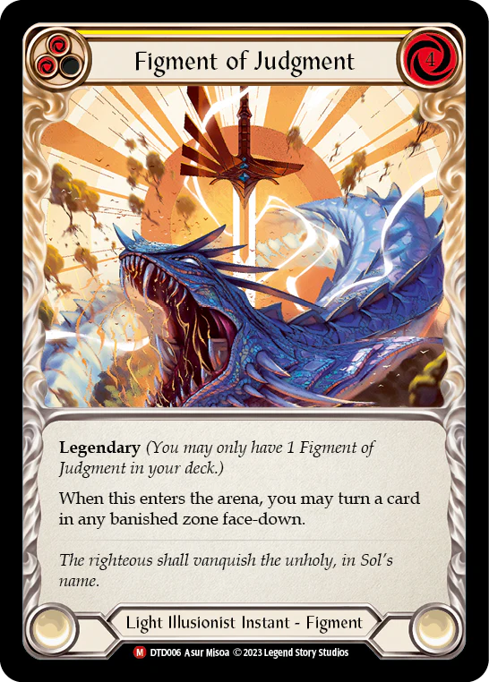 Figment of Judgment (Yellow) // Themis, Archangel of Judgment - Image 4