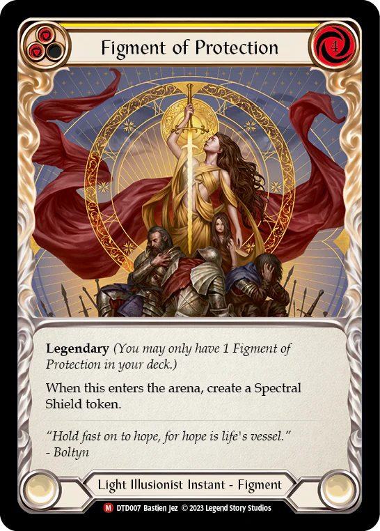 Figment of Protection (Yellow) // Aegis, Archangel of Protection