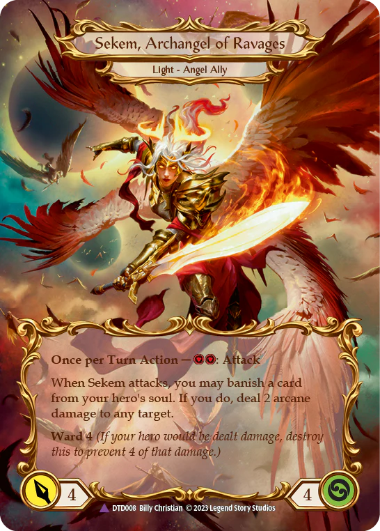 Figment of Ravages (Yellow) // Sekem, Archangel of Ravages - Image 2