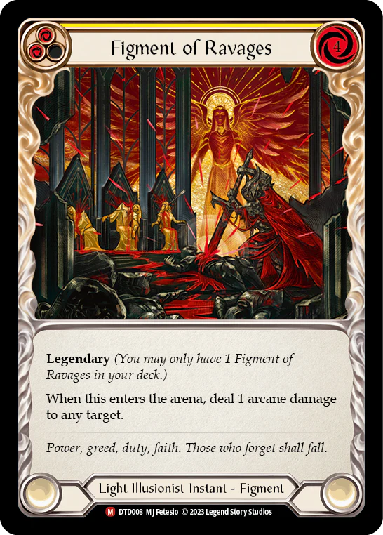 Figment of Ravages (Yellow) // Sekem, Archangel of Ravages - Image 4