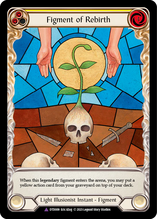 Figment of Rebirth (Yellow) // Avalon, Archangel of Rebirth - Image 2