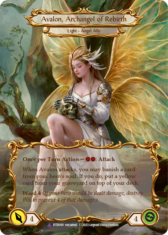 Figment of Rebirth (Yellow) // Avalon, Archangel of Rebirth - Image 3