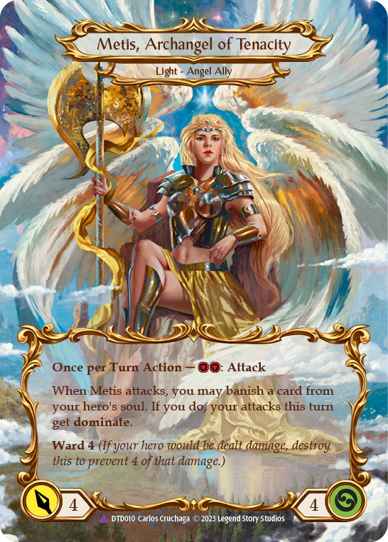 Figment of Tenacity (Yellow) // Metis, Archangel of Tenacity - Image 2