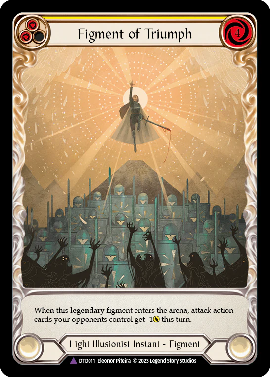 Figment of Triumph (Yellow) // Victoria, Archangel of Triumph