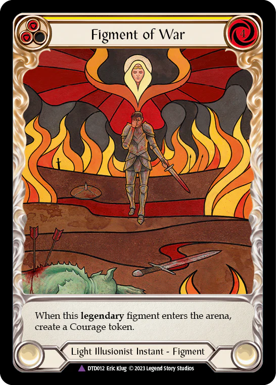 Figment of War (Yellow) // Bellona, Archangel of War - Image 2