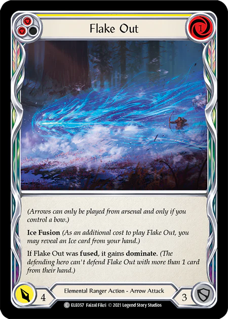 Flake Out (Yellow)
