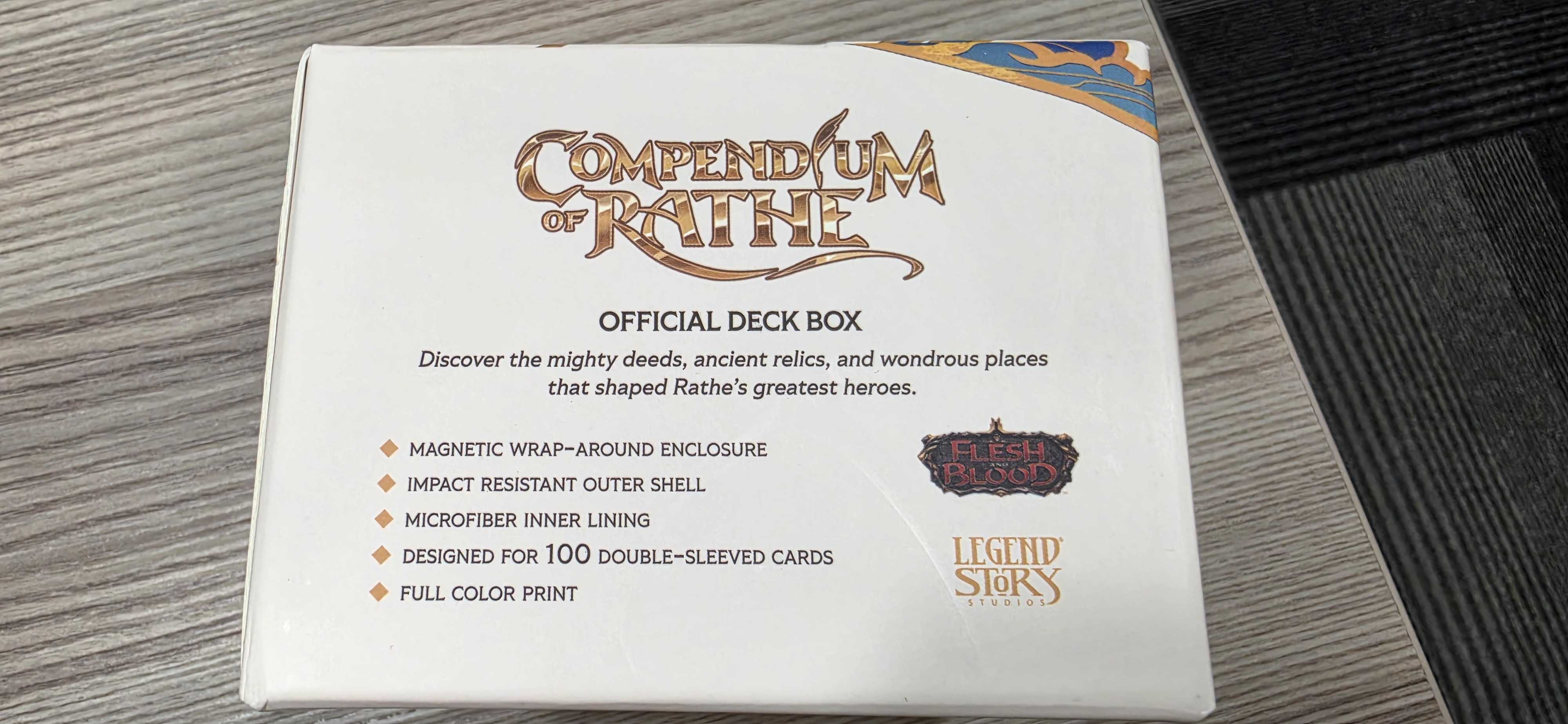 Flesh and Blood Deck Box - Compendium of Rathe - Image 3
