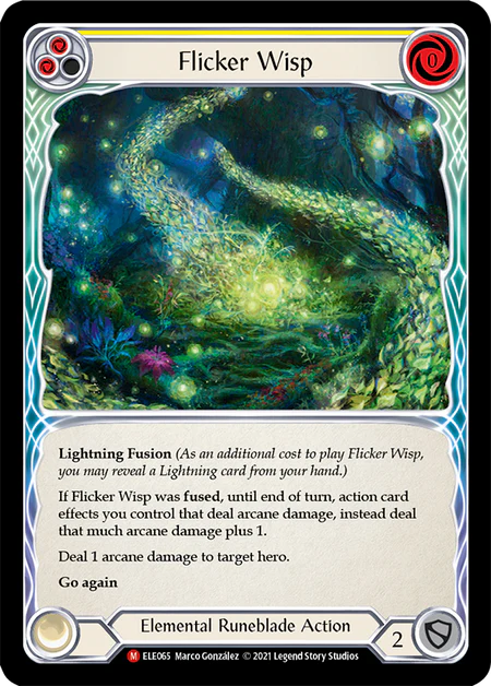 Flicker Wisp (Yellow)