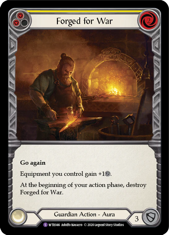 Forged for War (Yellow)