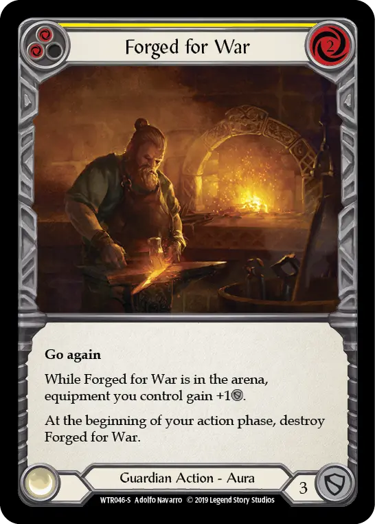 Forged for War (Yellow) - Image 2