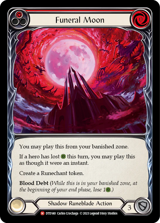 Funeral Moon (Red)
