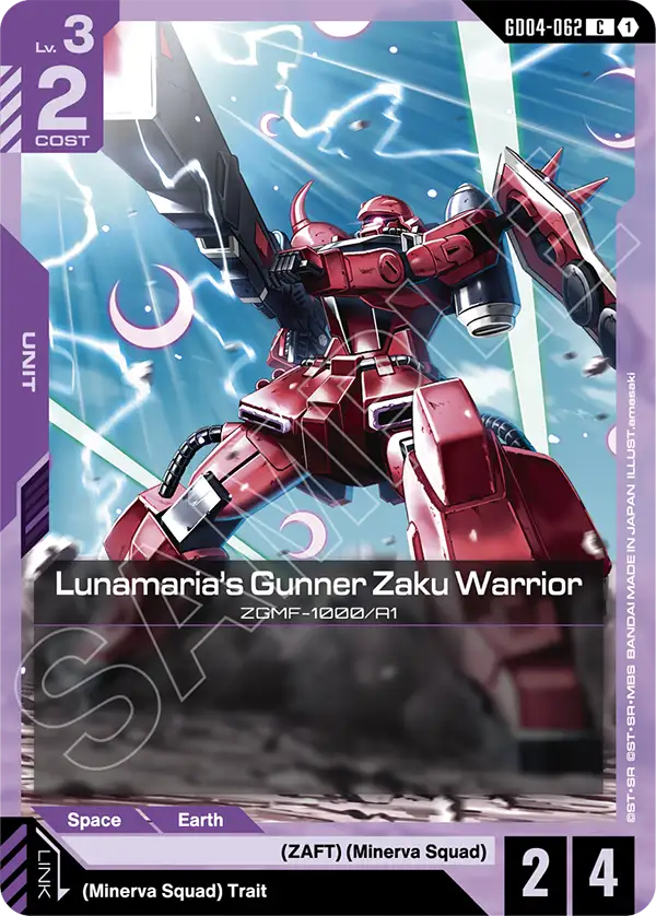 Lunamarias Gunner Zaku Warrior