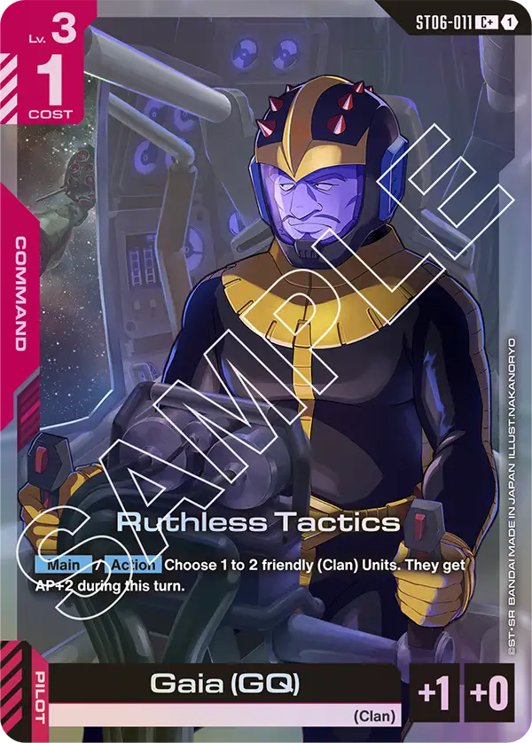 Ruthless Tactics ST06-011 - Image 2