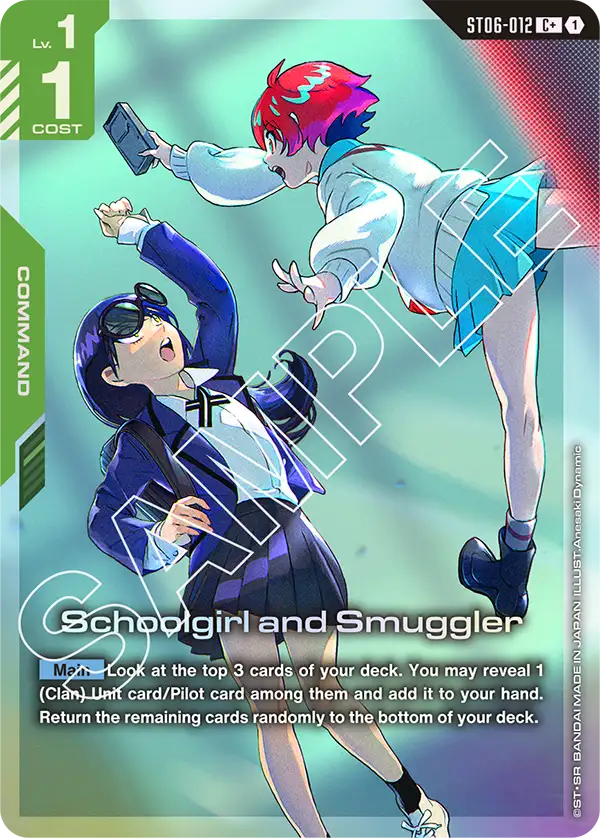 Schoolgirl and Smuggler ST06-012 - Image 2