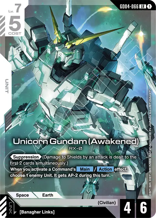 Unicorn Gundam Awakened