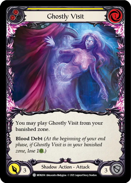 Ghostly Visit (Yellow) - Image 2
