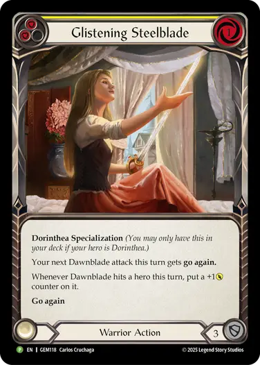 Glistening Steelblade (Yellow) - Image 2