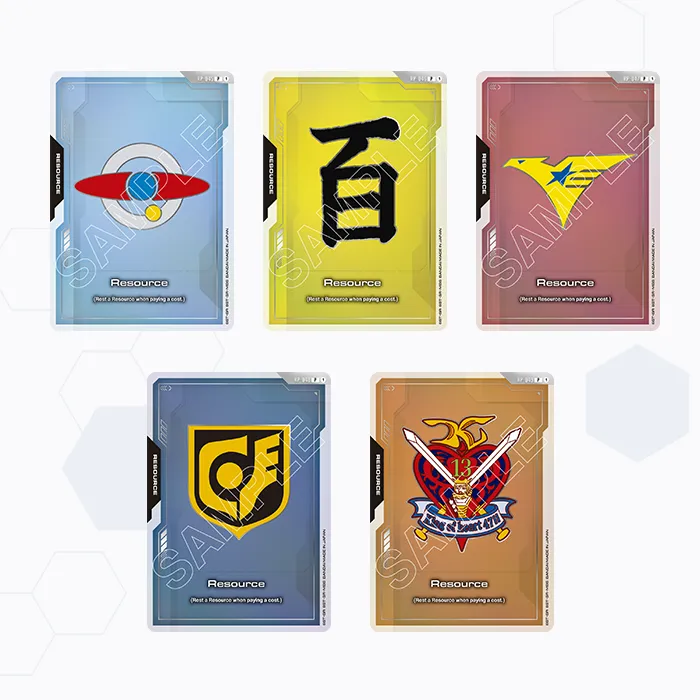 Gundam Card Game: Storage box & Resource set (EVX07) - Image 3