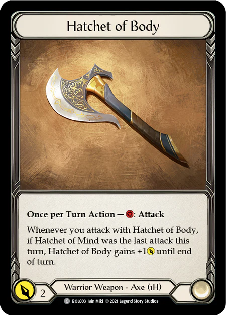 Hatchet of Body - Image 2