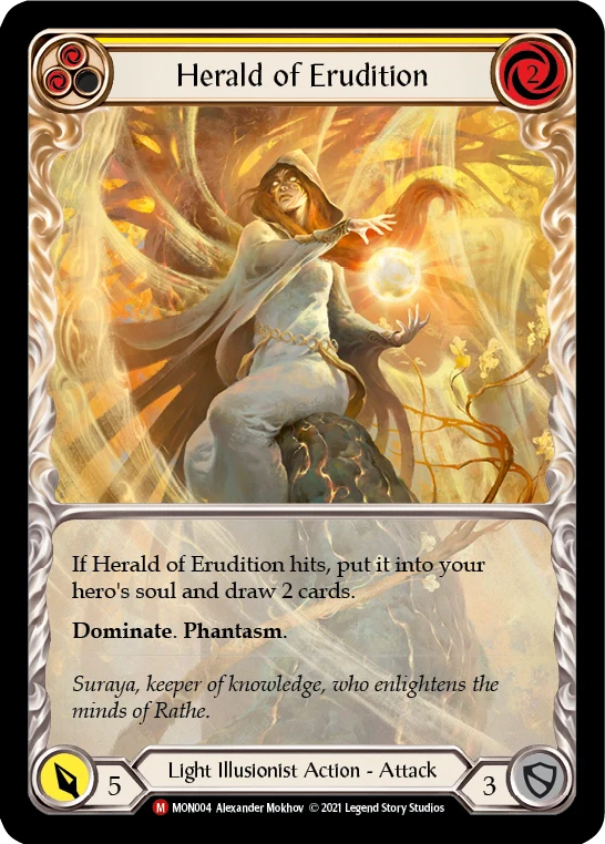 Herald of Erudition (Yellow) - Image 3