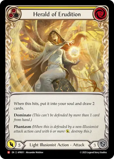 Herald of Erudition (Yellow) - Image 4